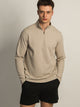 KOLBY KEEP COOL 1/2 ZIP - PEBBLE KOLBY - Boathouse USA