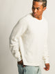 KOLBY SHORT CUT LONG SLEEVE WAFFLE SHIRT - OFF WHITE KOLBY - Boathouse USA
