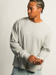 KOLBY SHORT CUT LONG SLEEVE WAFFLE SHIRT - HEATHER GREY KOLBY - Boathouse USA
