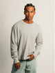 KOLBY SHORT CUT LONG SLEEVE WAFFLE SHIRT - HEATHER GREY KOLBY - Boathouse USA