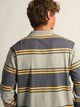KOLBY LONG SLEEVE RUGBY SHIRT - HEATHER GREY KOLBY - Boathouse USA