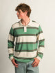 KOLBY LONG SLEEVE RUGBY SHIRT - OATMEAL KOLBY - Boathouse USA