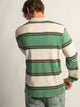 KOLBY LONG SLEEVE RUGBY SHIRT - OATMEAL KOLBY - Boathouse USA