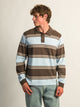 KOLBY LONG SLEEVE RUGBY SHIRT - SKY KOLBY - Boathouse USA