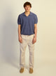 KOLBY RELAXED FIT KNIT POLO - BLUE KOLBY - Boathouse USA