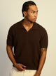 KOLBY RELAXED FIT KNIT POLO - IRON KOLBY - Boathouse USA