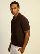KOLBY RELAXED FIT KNIT POLO - IRON KOLBY - Boathouse USA