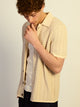 KOLBY RELAXED FIT KNIT BUTTON UP - IRON KOLBY - Boathouse USA