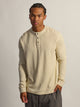 TEXTURED WAFFLE HENLEY - OFF-WHITE KOLBY - Boathouse USA