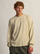 HEAVYWEIGHT LONG SLEEVE WAFFLE - OFF-WHITE KOLBY - Boathouse USA