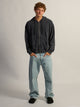 HEAVYWEIGHT WAFFLE HOODIE - BLACK KOLBY - Boathouse USA
