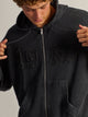 HEAVYWEIGHT WAFFLE HOODIE - BLACK KOLBY - Boathouse USA