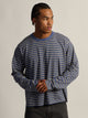 KOLBY ESSENTIAL BAGGY LONG SLEEVE TEE - BLUE STRIPE KOLBY - Boathouse USA