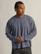 KOLBY ESSENTIAL BAGGY LONG SLEEVE TEE - BLUE STRIPE KOLBY - Boathouse USA