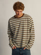 KOLBY ESSENTIAL BAGGY LONG SLEEVE TEE - BROWN STRIPE KOLBY - Boathouse USA