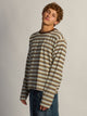 KOLBY ESSENTIAL BAGGY LONG SLEEVE TEE - BROWN STRIPE KOLBY - Boathouse USA