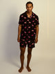 KOLBY FLAMINGO WOVEN SHIRT - BLACK KOLBY - Boathouse USA