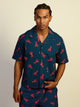 KOLBY SWIM LOBSTER SC WOVEN SHIRT - NAVY KOLBY - Boathouse USA