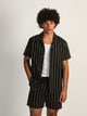 KOLBY STRIPE SHIRT - BLACK KOLBY - Boathouse USA