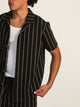 KOLBY STRIPE SHIRT - BLACK KOLBY - Boathouse USA