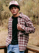 KOLBY 90S FLANNEL-BURGUNDY KOLBY - Boathouse USA
