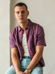 KOLBY BOXY PLAID SHIRT - BURGUNDY KOLBY - Boathouse USA
