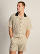 KOLBY SHORT CUT RIBBED BUTTON UP - PINSTRIPE KOLBY - Boathouse USA