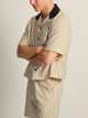 KOLBY SHORT CUT RIBBED BUTTON UP - PINSTRIPE KOLBY - Boathouse USA