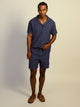 KOLBY RELAXED FIT WOVEN SHIRT - BLUE KOLBY - Boathouse USA