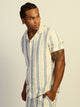 KOLBY RELAXED FIT STRIPE SHIRT - BLUE KOLBY - Boathouse USA