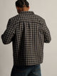 KOLBY SHORT CUT FLANNEL - BLACK KOLBY - Boathouse USA
