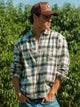 KOLBY SHORT CUT FLANNEL - CREAM KOLBY - Boathouse USA