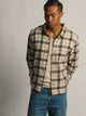KOLBY SHORT CUT FLANNEL - CREAM KOLBY - Boathouse USA