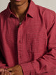 KOLBY SHORT CUT FLANNEL - RED KOLBY - Boathouse USA
