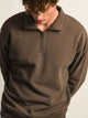 KOLBY RELAXED FIT QUARTER ZIP - CHOCOLATE KOLBY - Boathouse USA