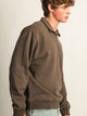 KOLBY RELAXED FIT QUARTER ZIP - CHOCOLATE KOLBY - Boathouse USA
