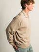 KOLBY RELAXED FIT QUARTER ZIP - PEBBLE KOLBY - Boathouse USA