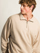 KOLBY RELAXED FIT QUARTER ZIP - PEBBLE KOLBY - Boathouse USA