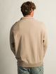 KOLBY RELAXED FIT QUARTER ZIP - PEBBLE KOLBY - Boathouse USA