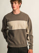 KOLBY STRIPED RELAXED CREW FIT - IRON KOLBY - Boathouse USA