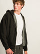 KOLBY RELAXED CREW FIT FULL ZIP HOODIE - BLACK KOLBY - Boathouse USA