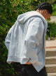 KOLBY RELAXED CREW FIT FULL ZIP HOODIE - HEATHER GREY KOLBY - Boathouse USA