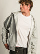 KOLBY RELAXED CREW FIT FULL ZIP HOODIE - HEATHER GREY KOLBY - Boathouse USA