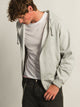 KOLBY RELAXED CREW FIT FULL ZIP HOODIE - HEATHER GREY KOLBY - Boathouse USA