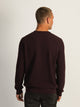 KOLBY WAFFLE KNIT CREW - BURGUNDY KOLBY - Boathouse USA