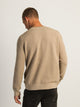 KOLBY WAFFLE KNIT CREW - TAUPE KOLBY - Boathouse USA