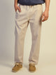 KOLBY RELAXED FIT LN BLEND PANT - NATURAL KOLBY - Boathouse USA