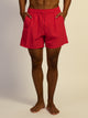 KOLBY SWIM WAVE STRETCH 5in SWIM SHORT - RED KOLBY - Boathouse USA