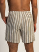 KOLBY STRIPE SHORT - CREAM KOLBY - Boathouse USA