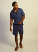 KOLBY WOVEN SHORT - BLUE KOLBY - Boathouse USA